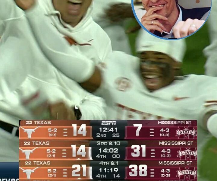 🏈 EVERYTHING’S BIGGER IN TEXAS — INCLUDING COMEBACKS! Texas Longhorns Stun Mississippi State 45–38 in Overtime Thriller