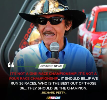🏁 Richard Petty Ignites Controversy: NASCAR Legend Demands Return to Season-Long Championship