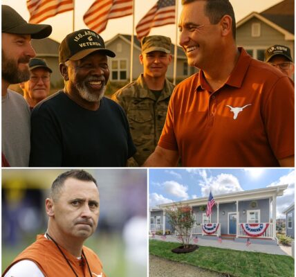 🏈 STEVE SARKISIAN SHOCKS AMERICA — Quietly Builds 77 Homes for Veterans in His Greatest Performance Yet