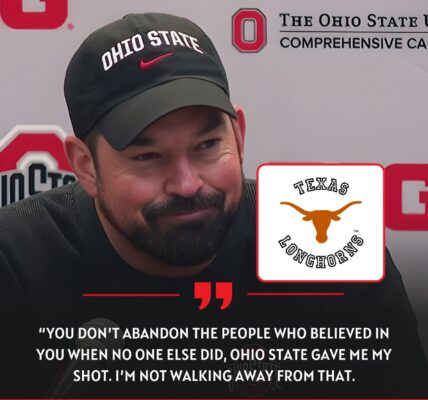 BREAKINGNEWS: Ryan Day shocks college football by turning down Texas offer to stay with Ohio State out of loyalty, faith, and purpose