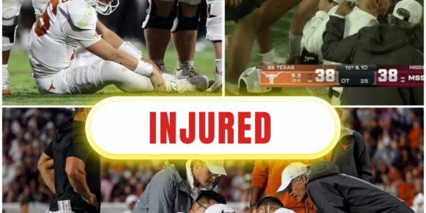 🏈 BREAKING NEWS: Arch Manning’s Status in Doubt After Head Injury — Texas Faces Nervous Wait Ahead of Vanderbilt Clash