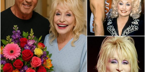 30 MINUTES AGO: Sylvester Stallone brings flowers to celebrate Dolly Parton's hospital discharge and a big smile