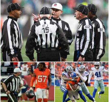NFL BOMBSHELL: Five Referees Suspended After Dallas Cowboys vs. Denver Broncos Game Amid Historic Bribery Scandal