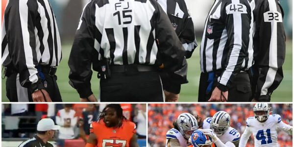 NFL BOMBSHELL: Five Referees Suspended After Dallas Cowboys vs. Denver Broncos Game Amid Historic Bribery Scandal