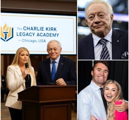 ERIKA KIRK AND JERRY JONES JOIN FORCES TO BUILD $175 MILLION CHARLIE KIRK LEGACY ACADEMY — A HOME OF HOPE FOR ORPHANS AND HOMELESS STUDENTS IN CHICAGO