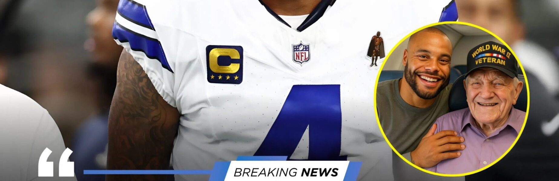 Dak Prescott: The Silent Gesture That Redefined Leadership — How One Act of Kindness Is Shaping His Legacy