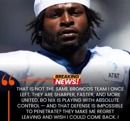 Javonte Williams Praises Broncos After 24–44 Defeat: “I Regret Leaving Denver”