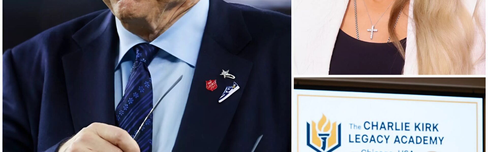 ERIKA KIRK AND JERRY JONES JOIN FORCES TO BUILD $175 MILLION CHARLIE KIRK LEGACY ACADEMY — A HOME OF HOPE FOR ORPHANS AND HOMELESS STUDENTS IN CHICAGO