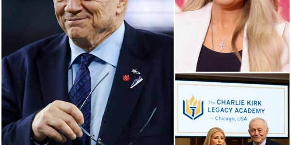 ERIKA KIRK AND JERRY JONES JOIN FORCES TO BUILD $175 MILLION CHARLIE KIRK LEGACY ACADEMY — A HOME OF HOPE FOR ORPHANS AND HOMELESS STUDENTS IN CHICAGO