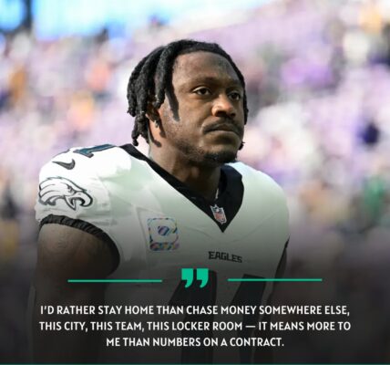 BREAKING: A.J. Brown shocks the NFL world with emotional revelation about wanting a pay cut and loyalty — "I'd rather stay home than chase money."