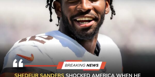 SHEDEUR SANDERS SHOCKS AMERICA: $175 MILLION INITIATIVE TO BUILD THE NATION’S FIRST BOARDING SCHOOL FOR ORPHANS AND HOMELESS YOUTH