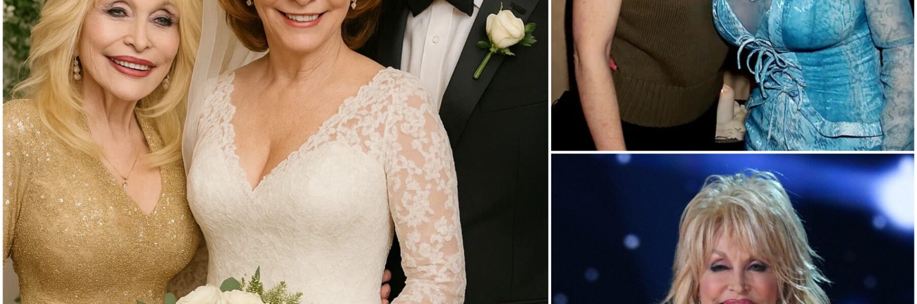 Country Music’s Royal Moment: Dolly Parton Stuns Fans at Reba McEntire and Rex Linn’s Secret Wedding — Tears, Laughter, and a Beautiful Promise That Turned the Night Into a Fairytale No One Will Ever Forget....