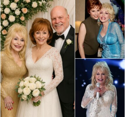 Country Music’s Royal Moment: Dolly Parton Stuns Fans at Reba McEntire and Rex Linn’s Secret Wedding — Tears, Laughter, and a Beautiful Promise That Turned the Night Into a Fairytale No One Will Ever Forget....