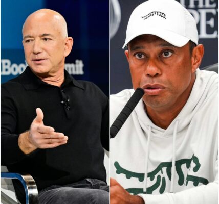 “Wake up, Jeff.”🔴 Tiger Woods suddenly announced that he would pull all of his endorsement deals and business partnerships from Amazon, criticizing Jeff Bezos’ relationship with T.r.u.m.p. The statement quickly became an ultimatum that silenced both Bezos and the public.