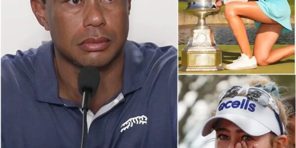 3 MINUTE AGO Tiger Woods breaks his silence to defend Nelly Korda after the wave of criticism, threats, and insults she has faced online over her recent performances…