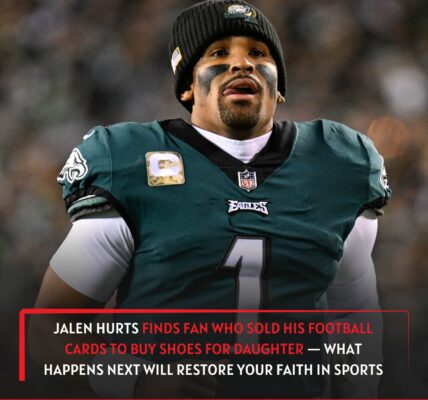 BREAKING: Jalen Hurts finds fan who sold his football cards to buy shoes for daughter — what happens next will restore your faith in sports