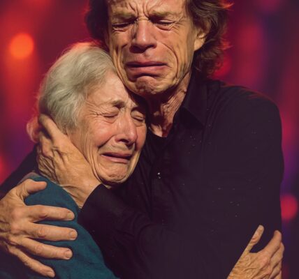 A Moment That Rocked the Heart: Mick Jagger’s Tearful Encounter That Moved the World
