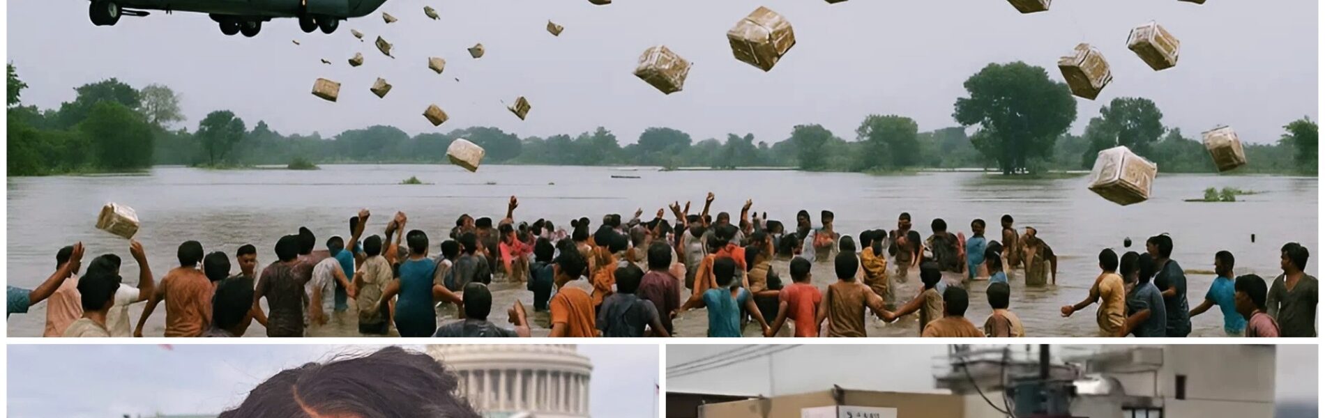 SHOCKING IN TEAR: A PRIVATE PLANE of the Democratic Party, represented by Congresswoman Jasmine Crockett, sent $10 million and 5 tons of food aid to Jamaica to help victims of Hurricane Melissa, the world's strongest hurricane of the year, which caused 'devastating' damage in Jamaica...