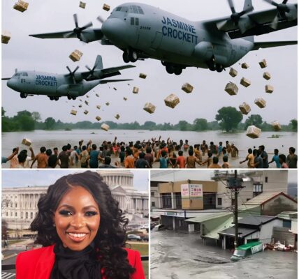 SHOCKING IN TEAR: A PRIVATE PLANE of the Democratic Party, represented by Congresswoman Jasmine Crockett, sent $10 million and 5 tons of food aid to Jamaica to help victims of Hurricane Melissa, the world's strongest hurricane of the year, which caused 'devastating' damage in Jamaica...