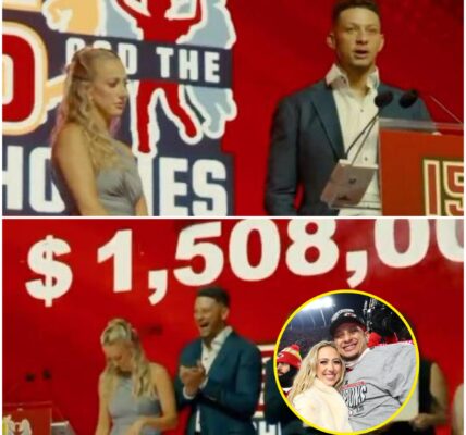 🏈 WHEN GREATNESS MEETS GENEROSITY — Patrick Mahomes Raises $1.5 Million in One Night, Turning Celebration Into a Legacy of Compassion