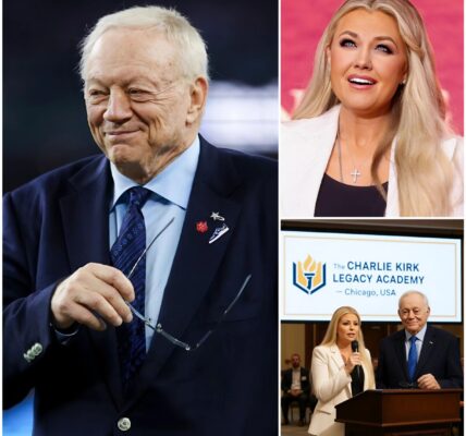 ERIKA KIRK AND JERRY JONES JOIN FORCES TO BUILD $175 MILLION CHARLIE KIRK LEGACY ACADEMY — A HOME OF HOPE FOR ORPHANS AND HOMELESS STUDENTS IN CHICAGO