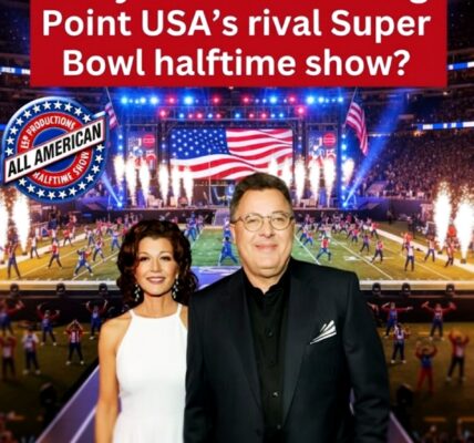 A Moment America Has Been Waiting For: Nashville is buzzing tonight — and the announcement has everyone talking! Vince Gill and Amy Grant will open the All-American Halftime Show, a powerful and patriotic alternative to Super Bowl 60’s halftime spectacle.