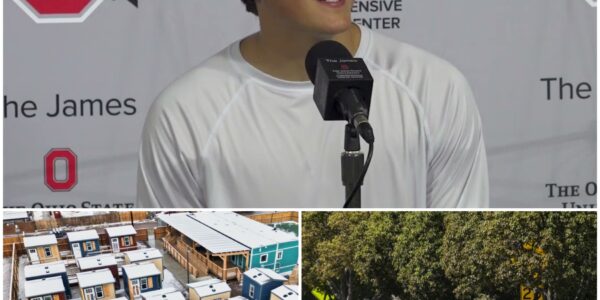 🏈 BREAKING NEWS: Ohio State QB Julian Sayin Donates Entire $1.2 Million to Build Homeless Support Centers Across Ohio — “Everyone Deserves a Place to Come Home To”