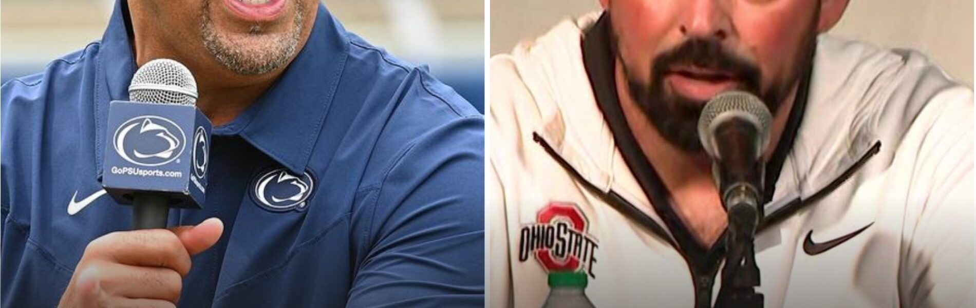 Coach Ryan Day walked out of the press conference with a quizzical smile after hearing a question about Penn State — and said just three words that set social media ablaze, with a slew of theories.