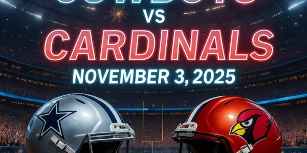 🔥 Monday Night Showdown: Cowboys vs. Cardinals – Week 9 NFC Clash You Can’t Miss! 🏈💥
