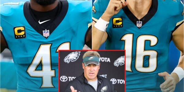 🔥 BREAKING NEWS: CHAOS ERUPTS INSIDE THE JAGUARS LOCKER ROOM — JOSH ALLEN AND TREVOR LAWRENCE IN EXPLOSIVE CONFRONTATION BEFORE RAIDERS GAME