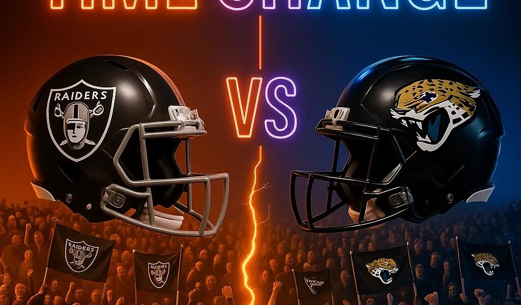 🏈 BREAKING: Kickoff Rescheduled for Jacksonville Jaguars vs. Las Vegas Raiders Clash at TIAA Bank Field!