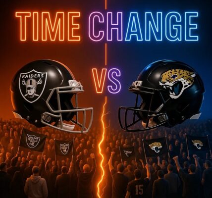 🏈 BREAKING: Kickoff Rescheduled for Jacksonville Jaguars vs. Las Vegas Raiders Clash at TIAA Bank Field!