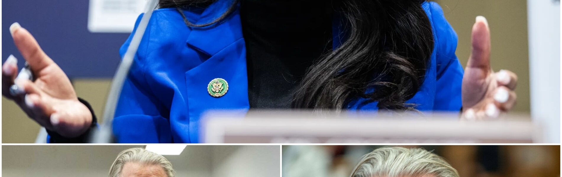 LIVE BREAK: Steve Bannon STUNNED by Jasmine Crockett — One Document Turned the Whole Room Silent