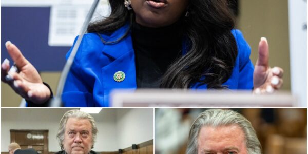 LIVE BREAK: Steve Bannon STUNNED by Jasmine Crockett — One Document Turned the Whole Room Silent