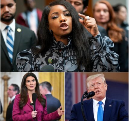 D.o.n.a.l.d T.r.u.m.p dared Rep. Jasmine Crockett to an IQ test, expecting chaos. Instead, she leaned forward, smiled, and delivered ten calm, razor-sharp words.