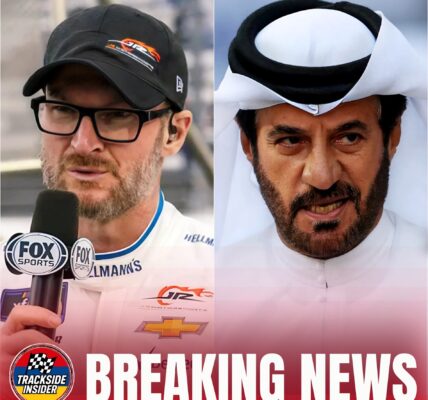 “SHUT UP, Barbie.” — Dale Earnhardt Jr. shocked everyone by calling the FIA ​​president a Barbie doll on live television after Mohammed Ben Sulayem insulted him by calling him “Finnish trash.”