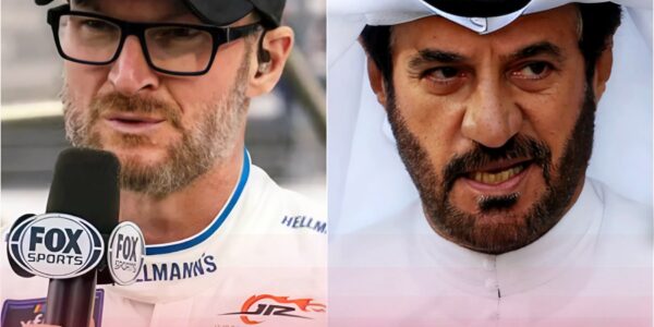 “SHUT UP, Barbie.” — Dale Earnhardt Jr. shocked everyone by calling the FIA ​​president a Barbie doll on live television after Mohammed Ben Sulayem insulted him by calling him “Finnish trash.”