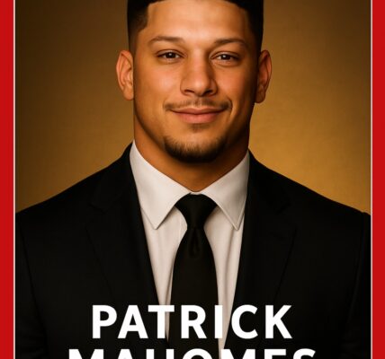 🏆 PATRICK MAHOMES MAKES HISTORY — NAMED ONE OF TIME MAGAZINE’S 100 MOST INFLUENTIAL PEOPLE IN GLOBAL SPORTS