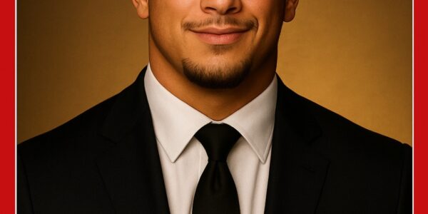 🏆 PATRICK MAHOMES MAKES HISTORY — NAMED ONE OF TIME MAGAZINE’S 100 MOST INFLUENTIAL PEOPLE IN GLOBAL SPORTS