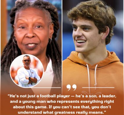🔥 BREAKING NEWS: LIVE TV SHOW ERUPTS AFTER WHOOPI GOLDBERG’S COMMENT ABOUT ARCH MANNING — TEXAS COACH FIRES BACK IN STUNNING ON-AIR DEFENSE