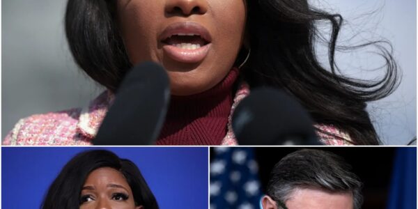 “You can scroll all you want, but you’re going to hear me today” - Jasmine Crockett’s FIERY 5-minute takedown leaves Speaker Mike Johnson frozen as the entire chamber falls silent and staffers rush to contain the fallout