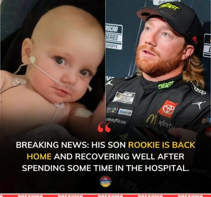 BREAKING NEWS: Tyler Reddick’s Son Rookie Is Home and Recovering!