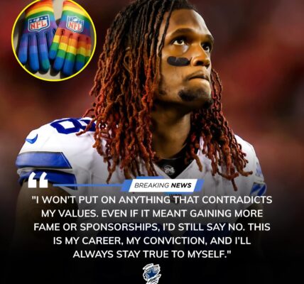 CeeDee Lamb Sparks Controversy After Refusing to Wear Rainbow-Themed Gloves