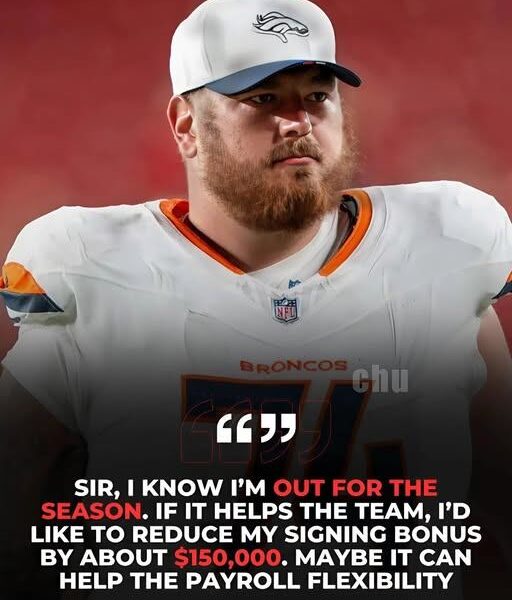 BREAKING: Immediately after completing his surgery and officially being ruled out for the rest of the season, Ben Powers immediately contacted General Manager Rob Walton