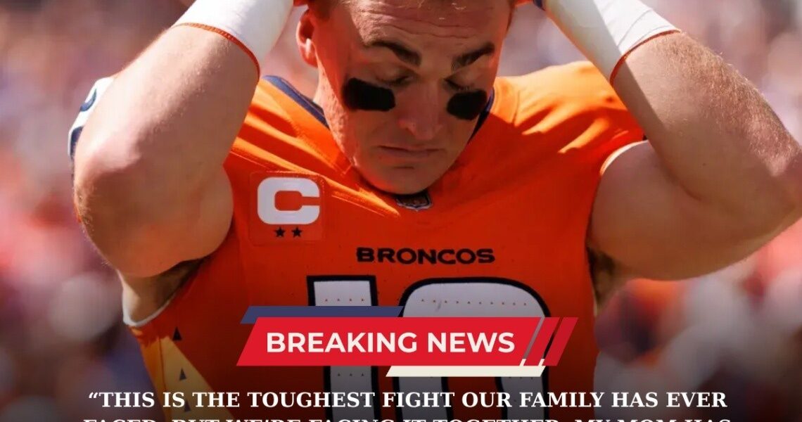 SAD NEWS: Denver Broncos star Bo Nix and his family are facing heartbreaking news about his mother — and the head coach’s reaction left fans stunned…