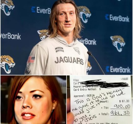 BREAKING: 24-Year-Old Waitress Bursts Into Tears After Discovering What Trevor Lawrence Left on Her Table — “He Changed My Life Forever”