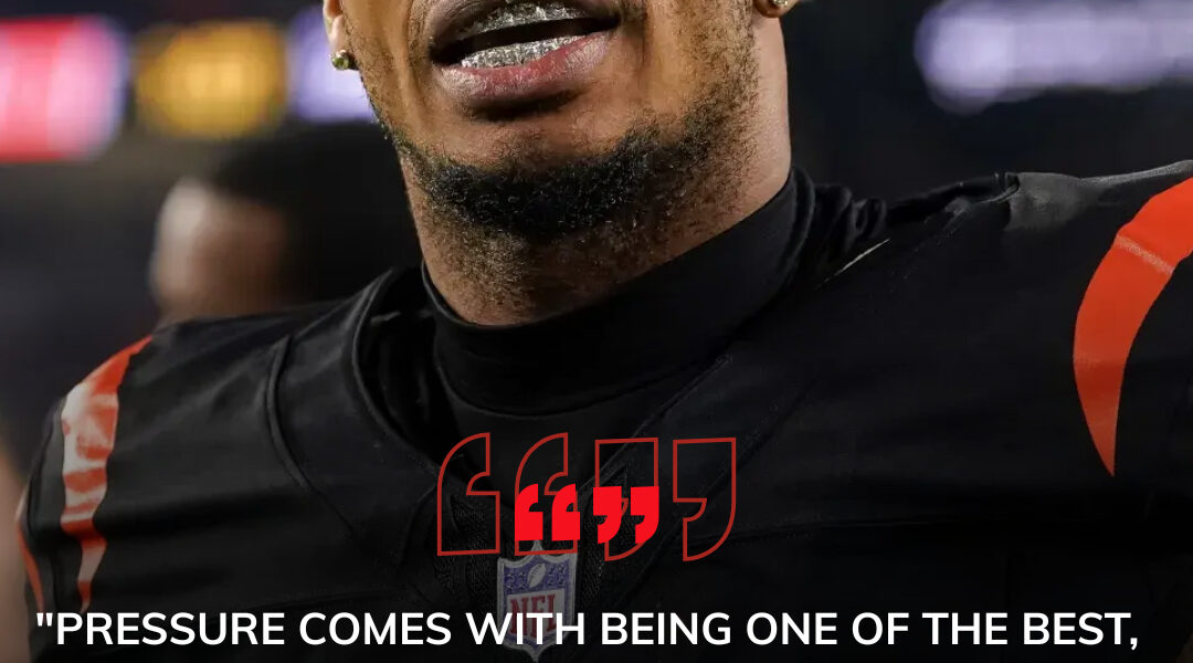 Ja'Marr Chase has been put under the most pressure he's ever experienced since Bengals got Joe Flacco