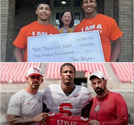 BREAKINGNEWS: Sonny Styles sleeps under the stars — and awakens the soul of college football