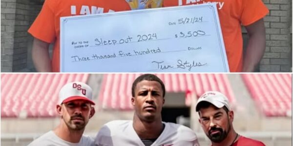 BREAKINGNEWS: Sonny Styles sleeps under the stars — and awakens the soul of college football