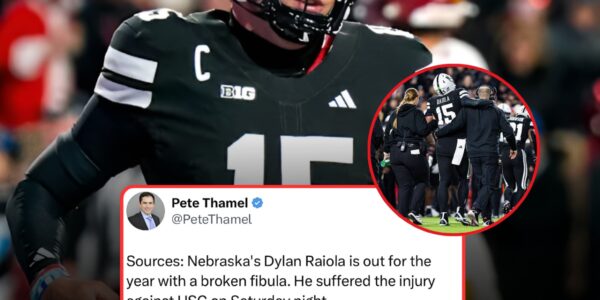 BREAKING: Dylan Raiola’s Season in Jeopardy — Nebraska Faces a Nightmare After USC Clash